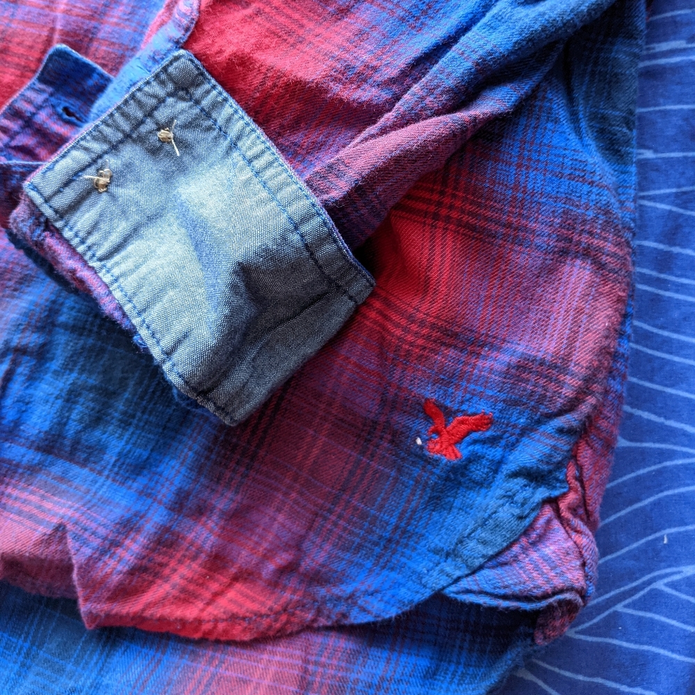 Vintage Boyfriend Checkered Shirt